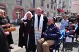 2011 Lourdes Pilgrimage - Archbishop Dolan with Malades (116/267)